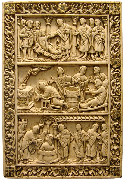 Saint Remigius binding Medieval Picardie Museum