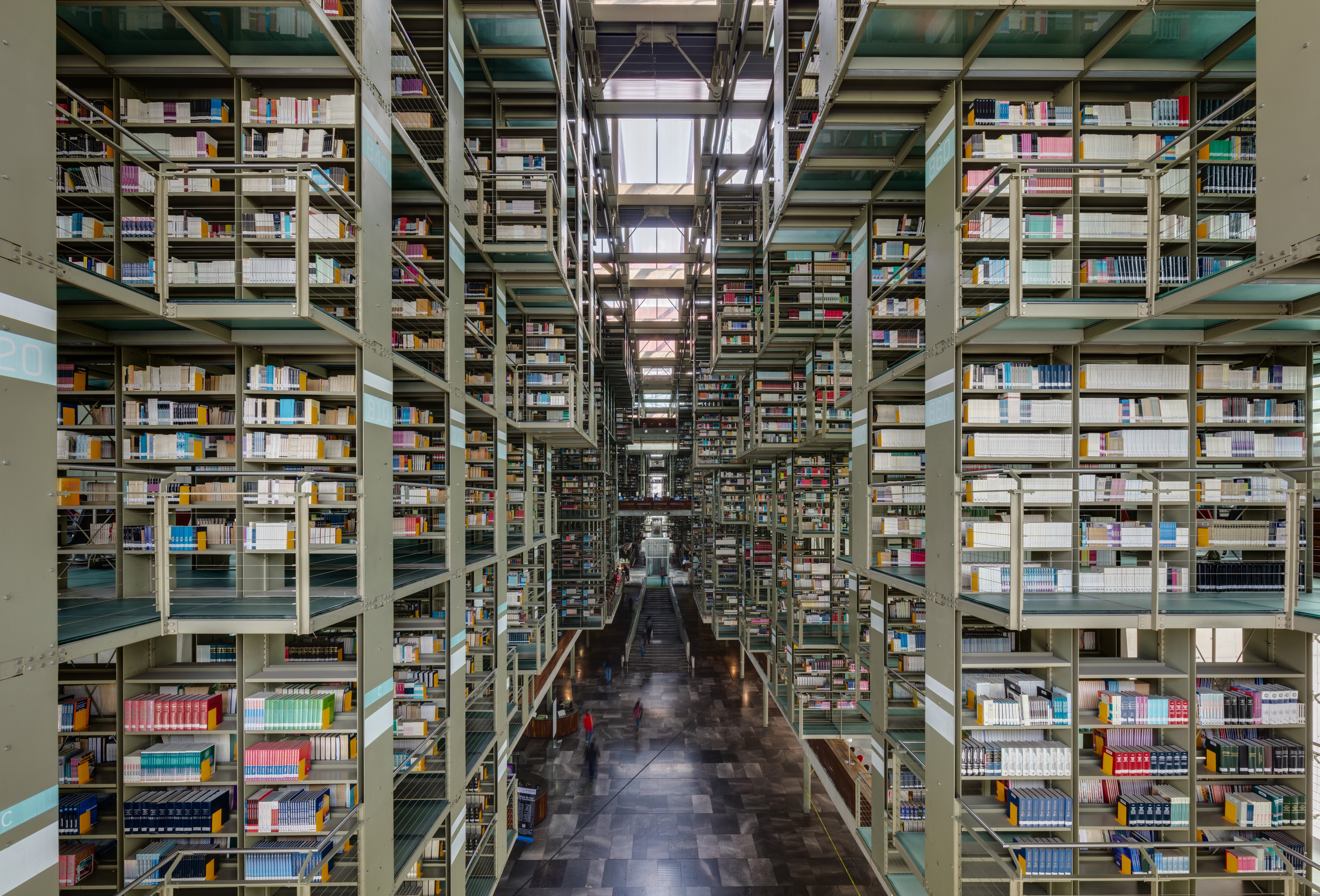 Biblioteca Vasconcelos, Ciudad de México, México, 2015-07-20, DD 16-18 HDR
