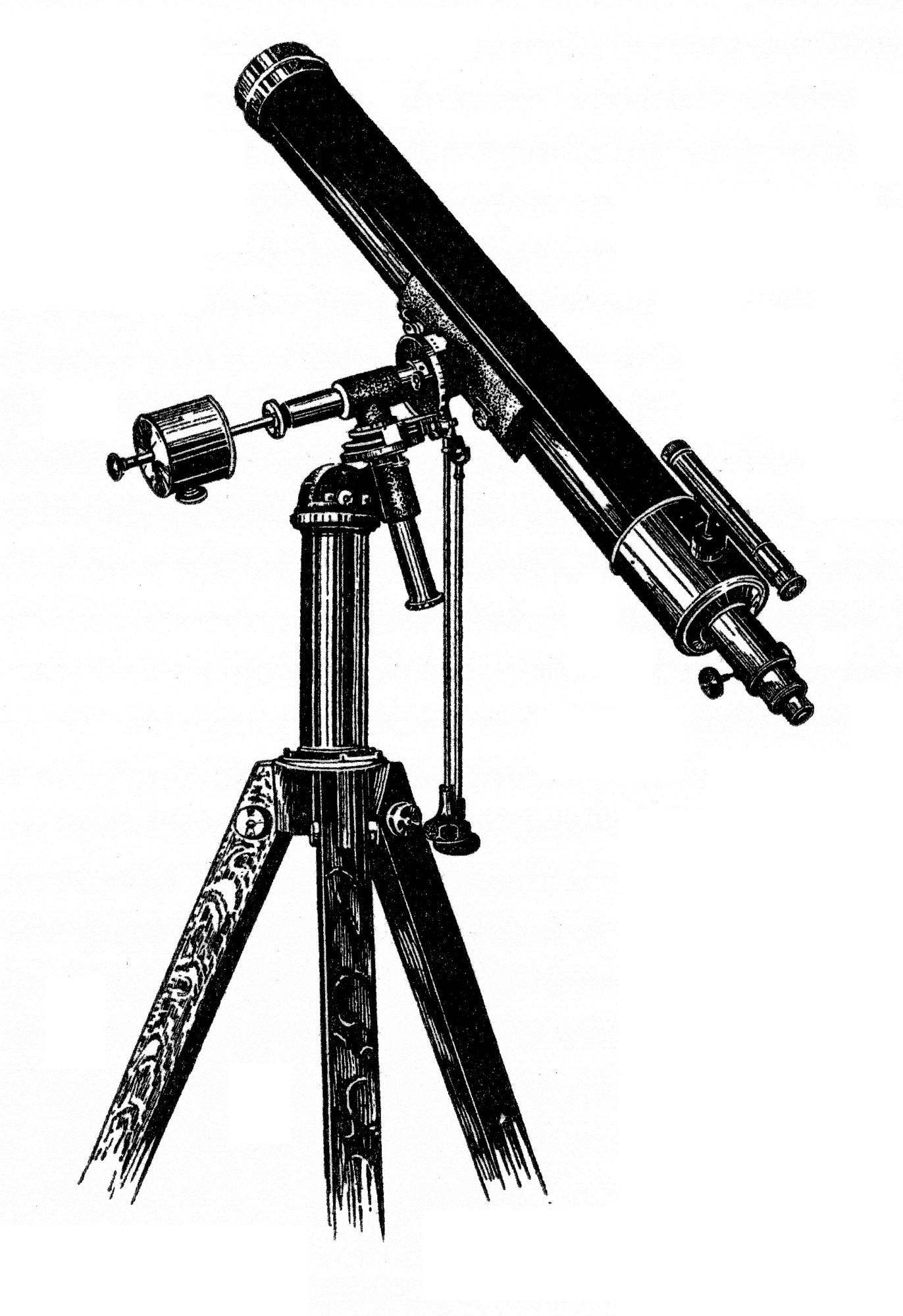 Astronomisches Fernrohr (Moritz Hensoldt)