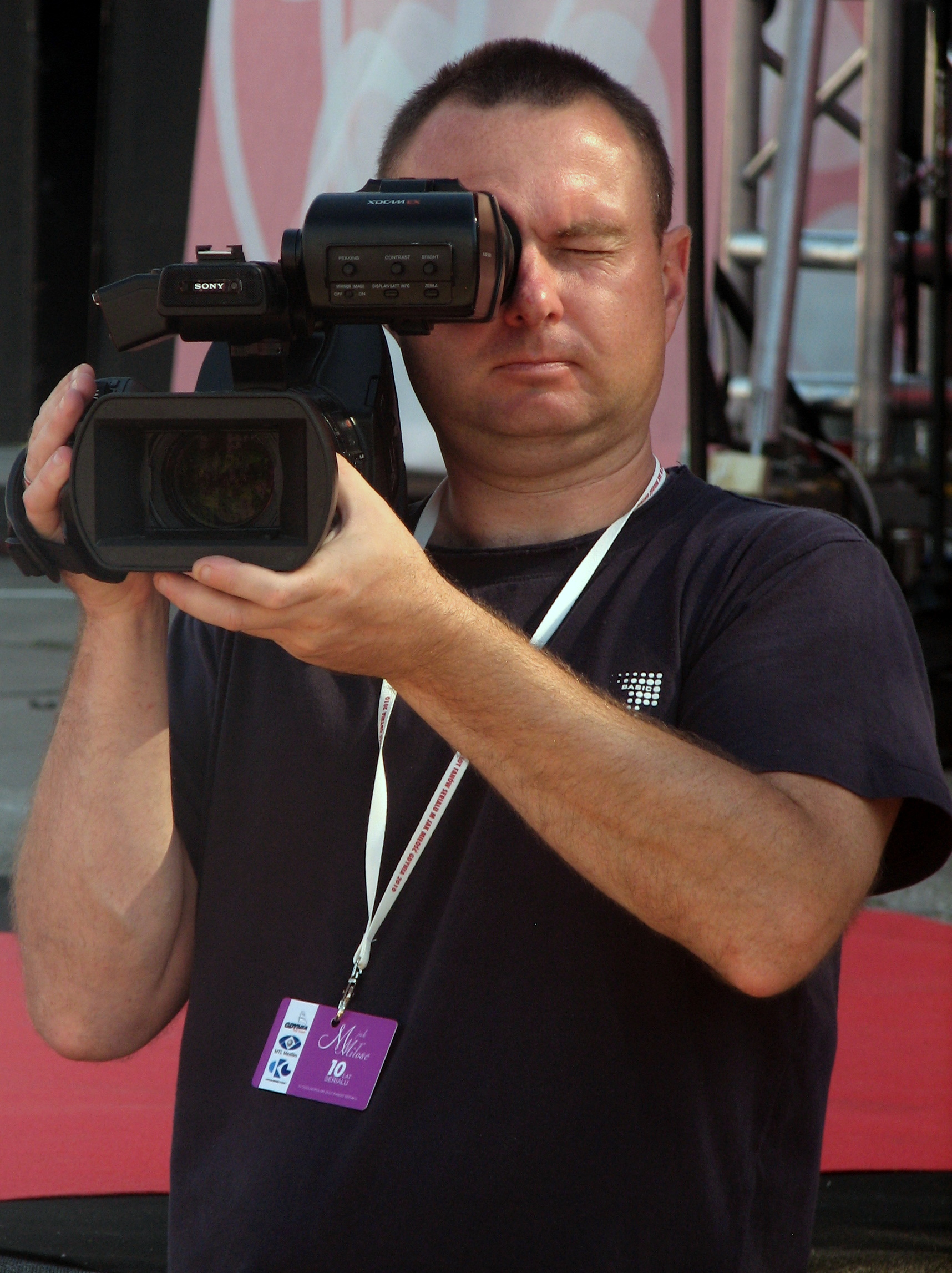 Cameramen at IV Meeting Of Fans of the TV Series 