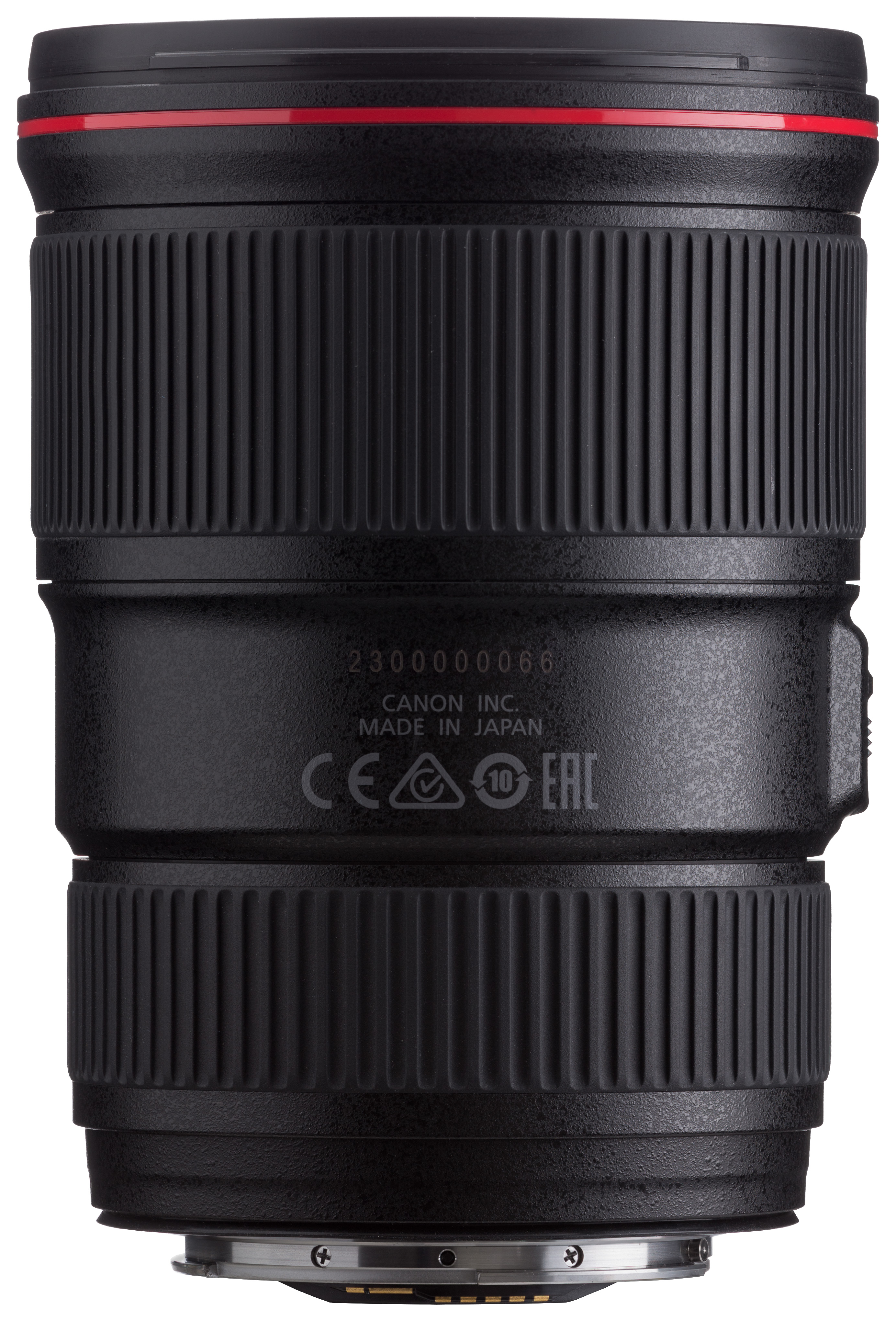 Canon EF 16-35mm f4L IS USM back horizontal