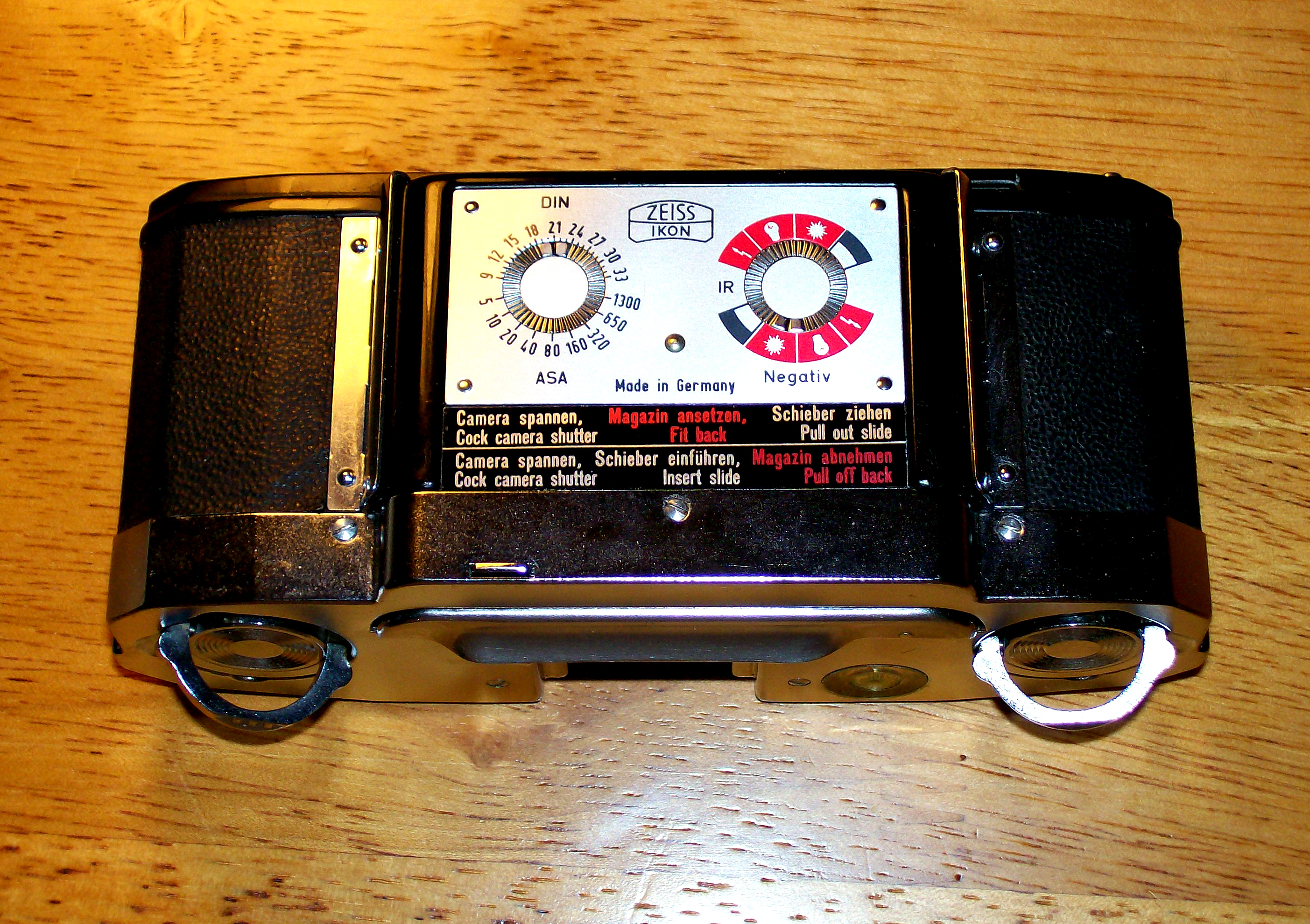 Contaflex SuperB film back