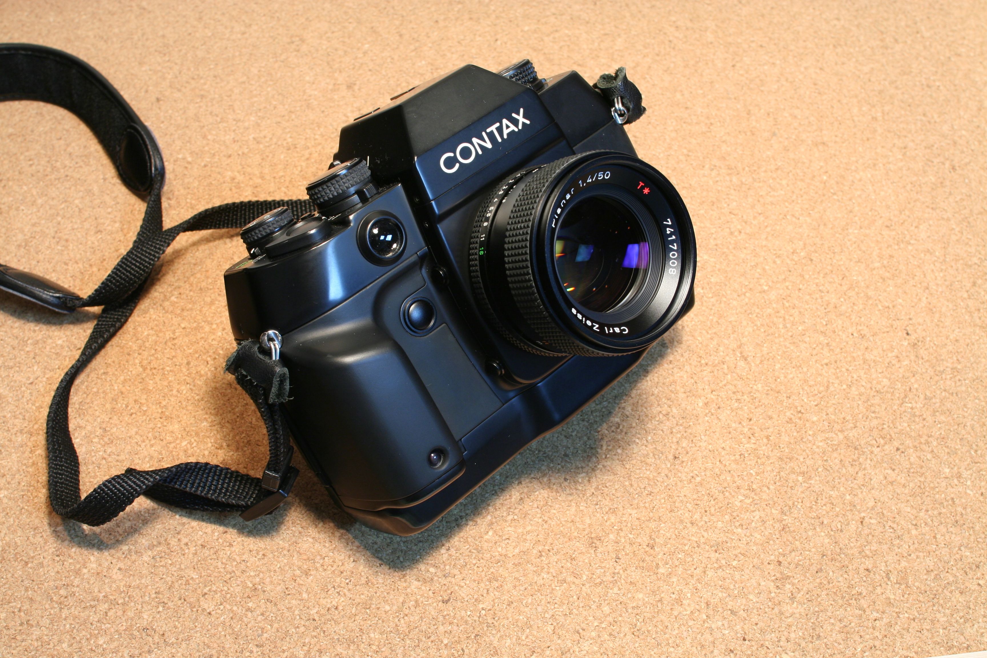 Contax ax with planar1,4 50mm jp