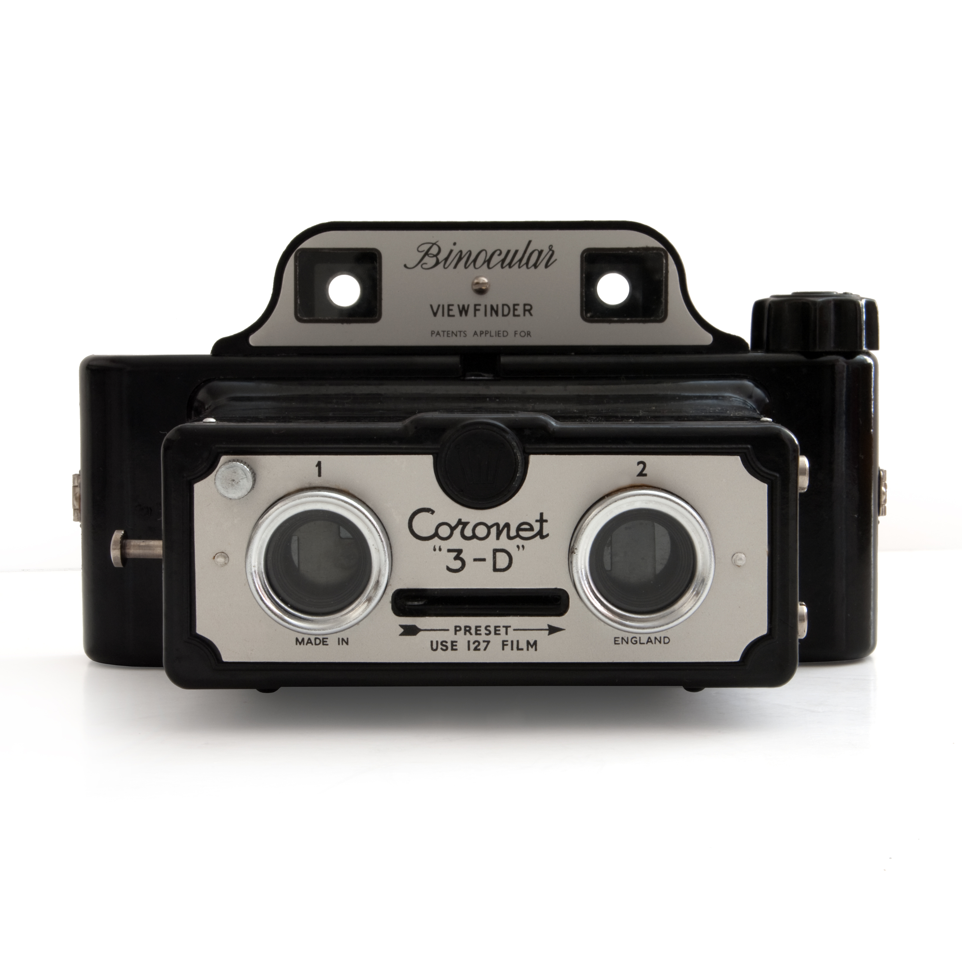 Coronet 3-D camera - front