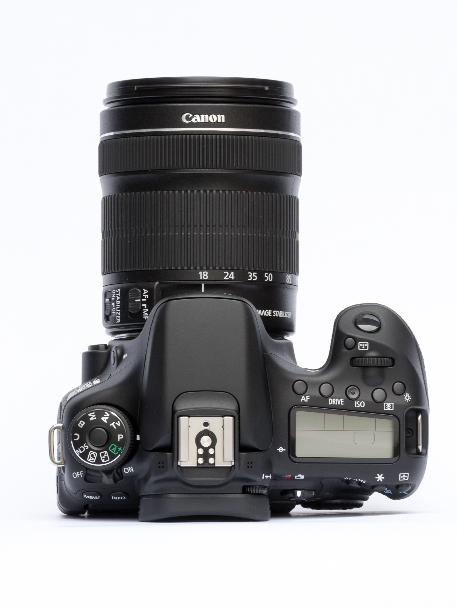 EOS70D 18-135STM top