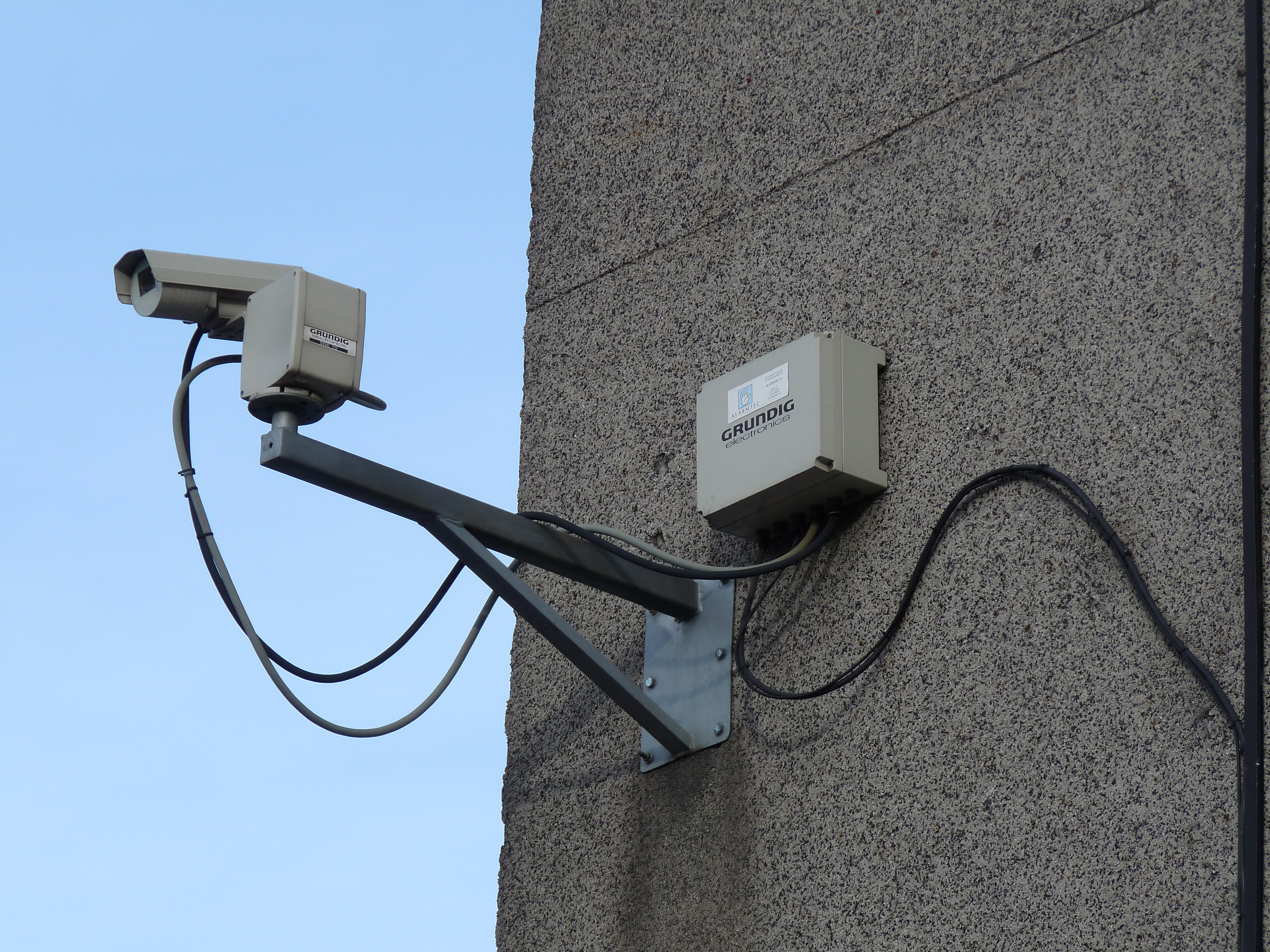 GRUNDIG security camera in Tallinn