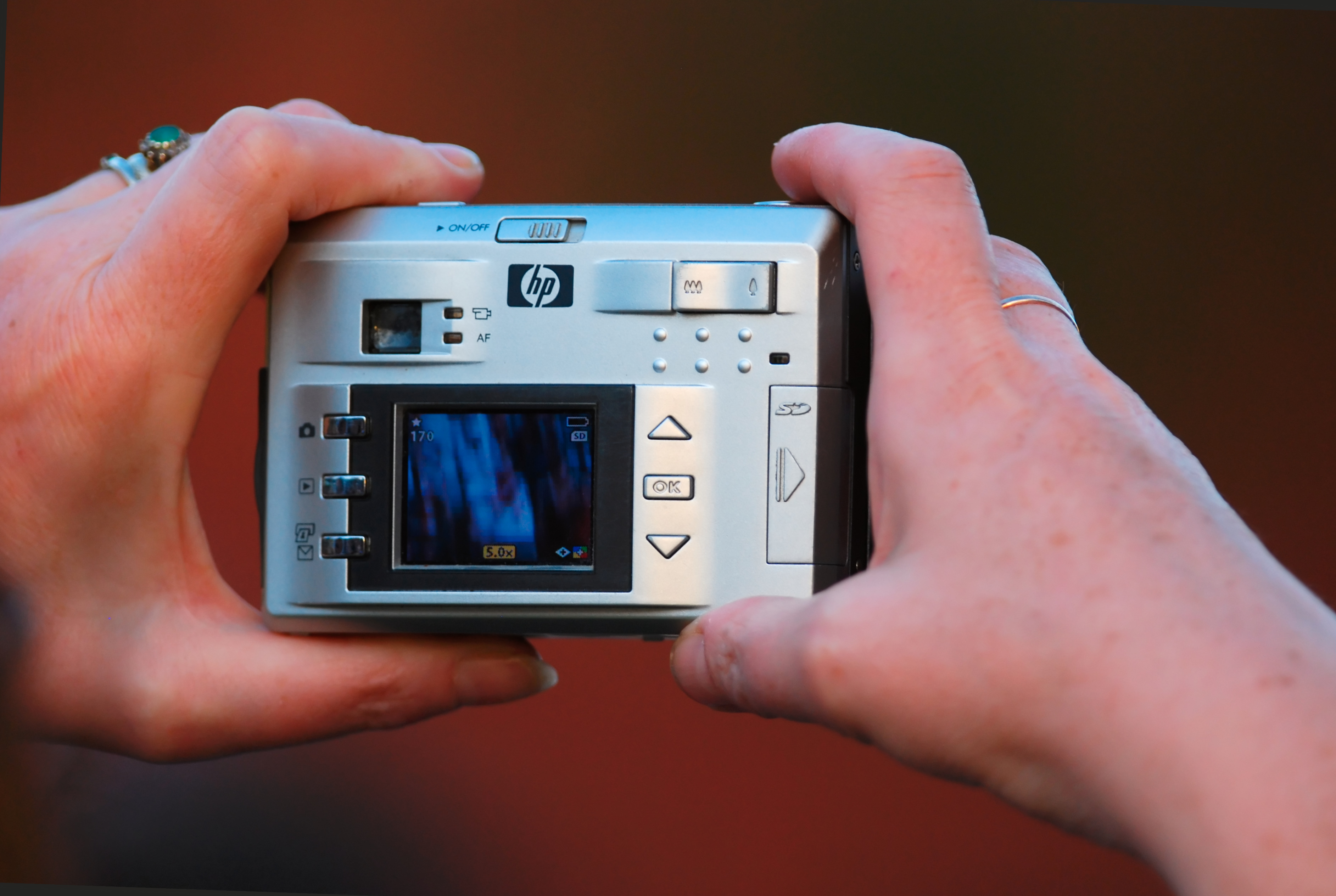 HP digicam in use