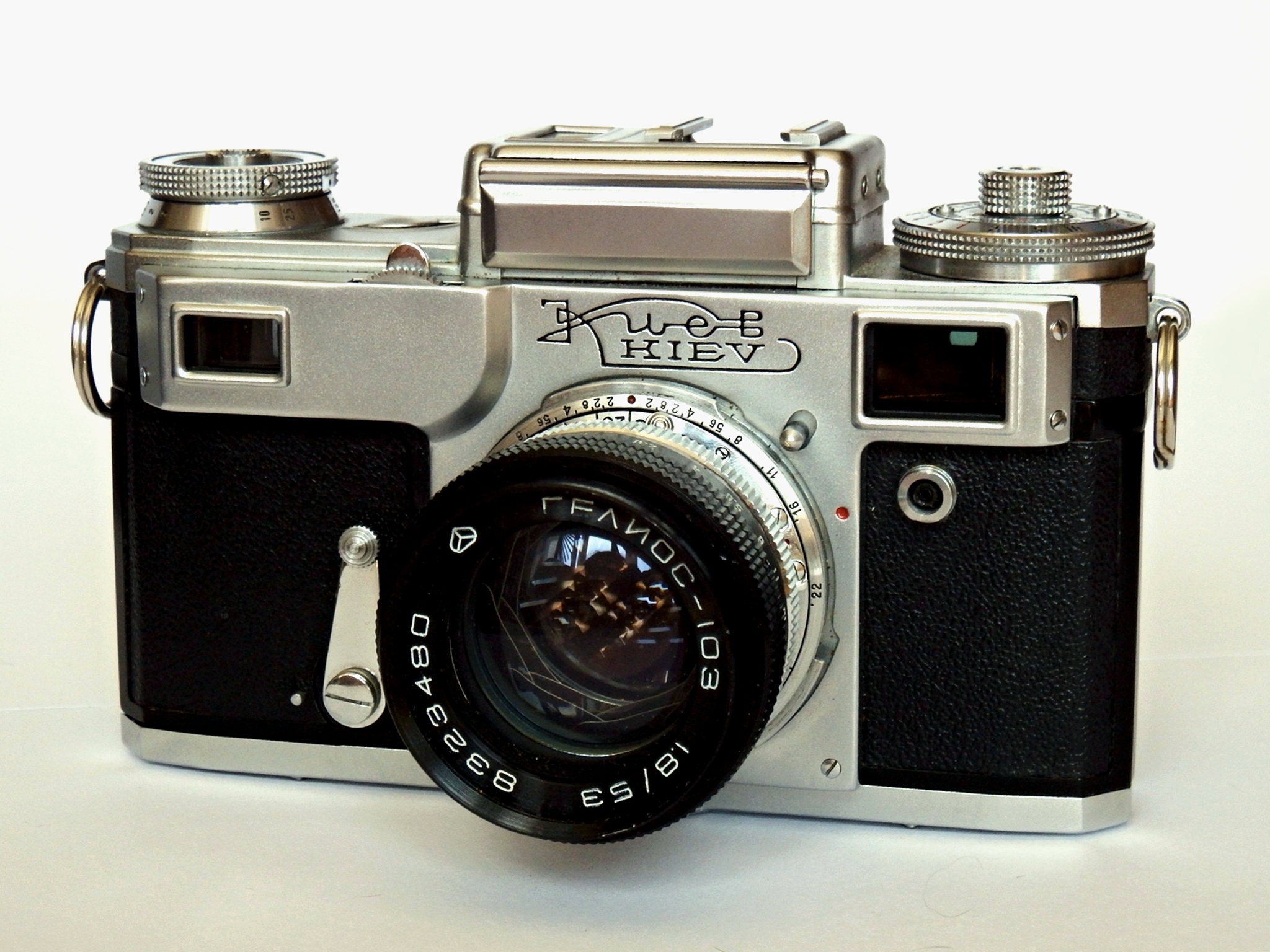 Kiev 4 with Helios-103 Lens
