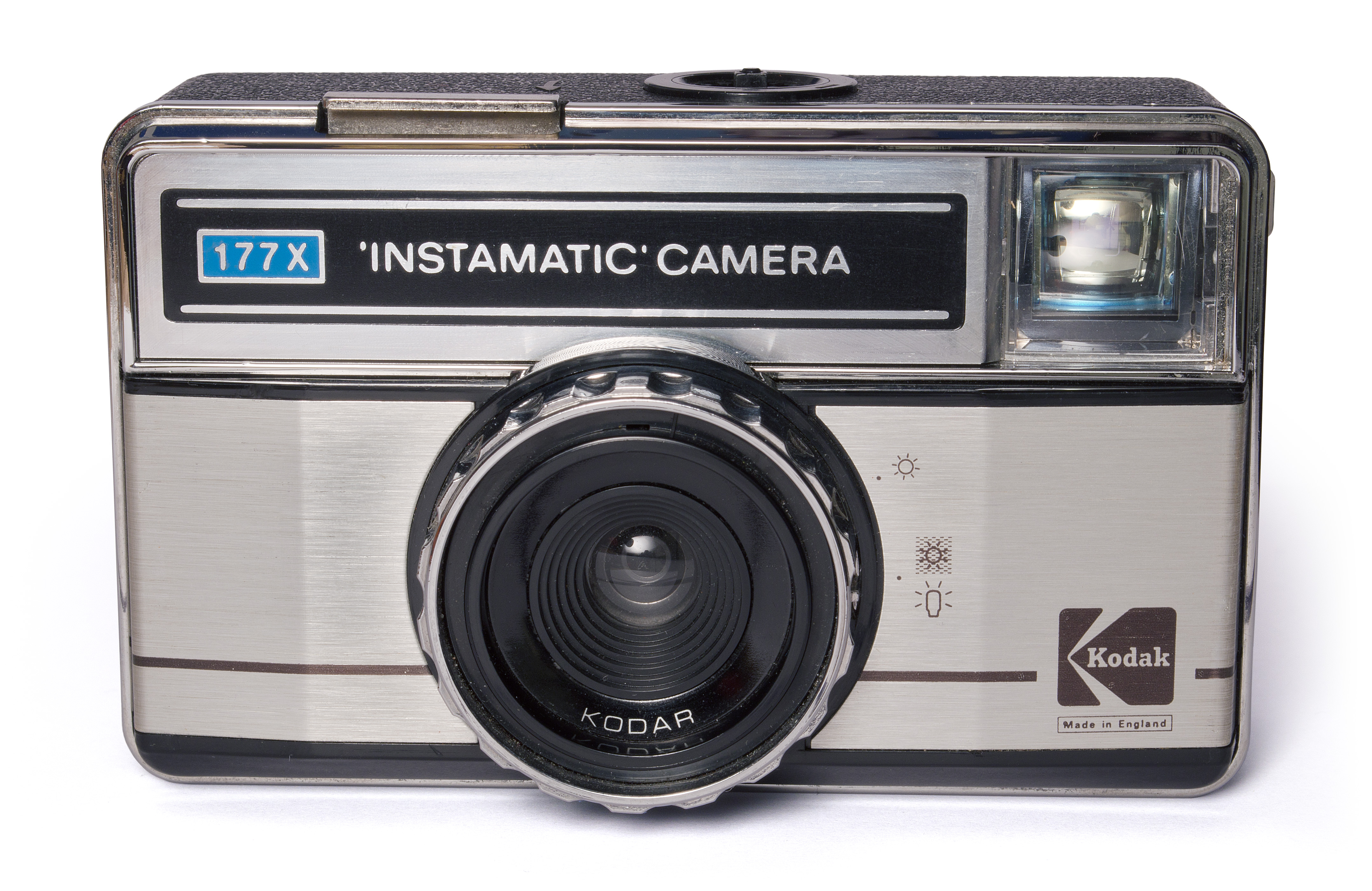 Kodak Instamatic 177X (white background)
