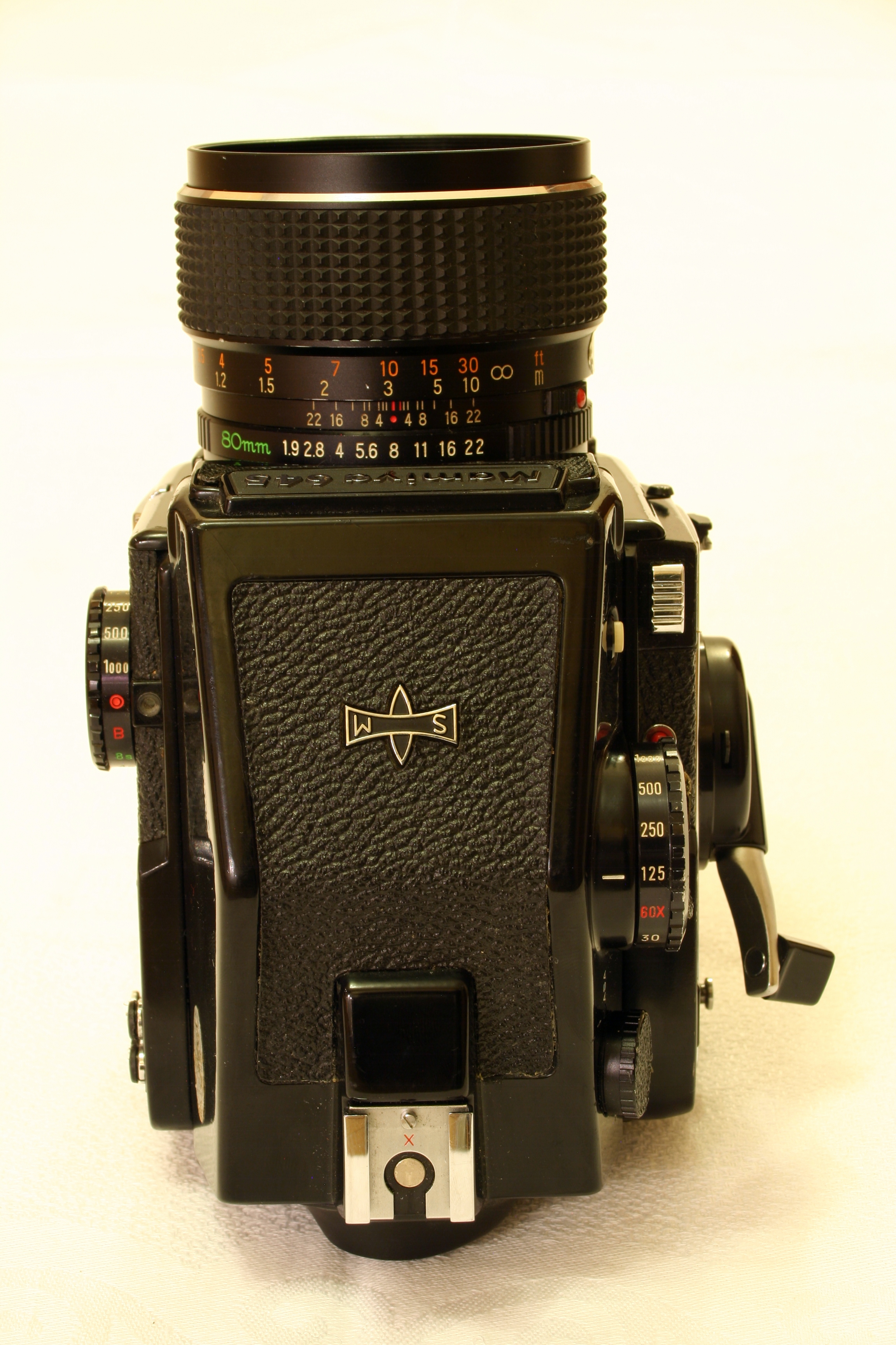 Mamiya 645 - top