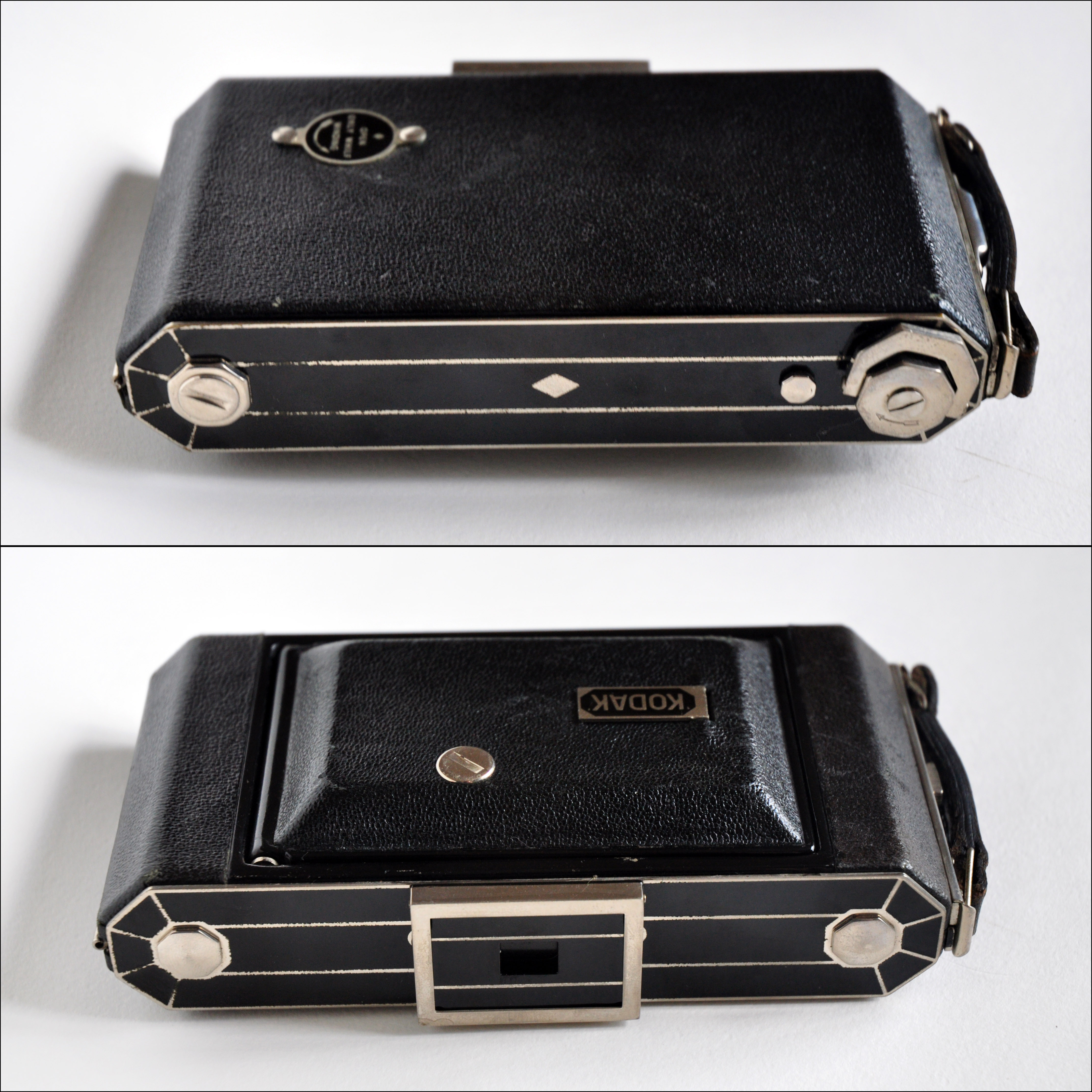 My Kodak Six-20 Model C folding camera, closed (4774873234)