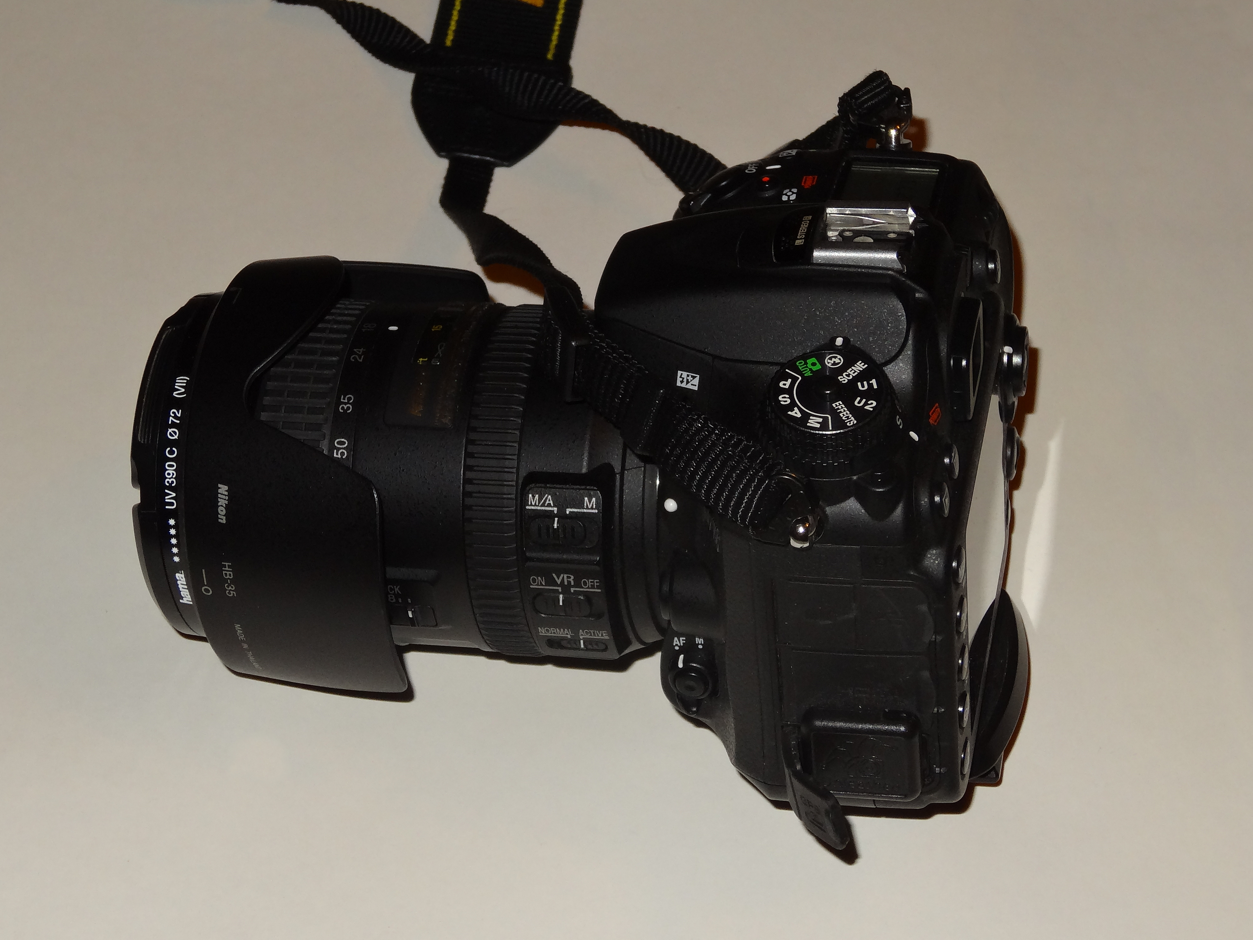 Nikon 7100 mit Empfänger für GPS-Daten DSC03425