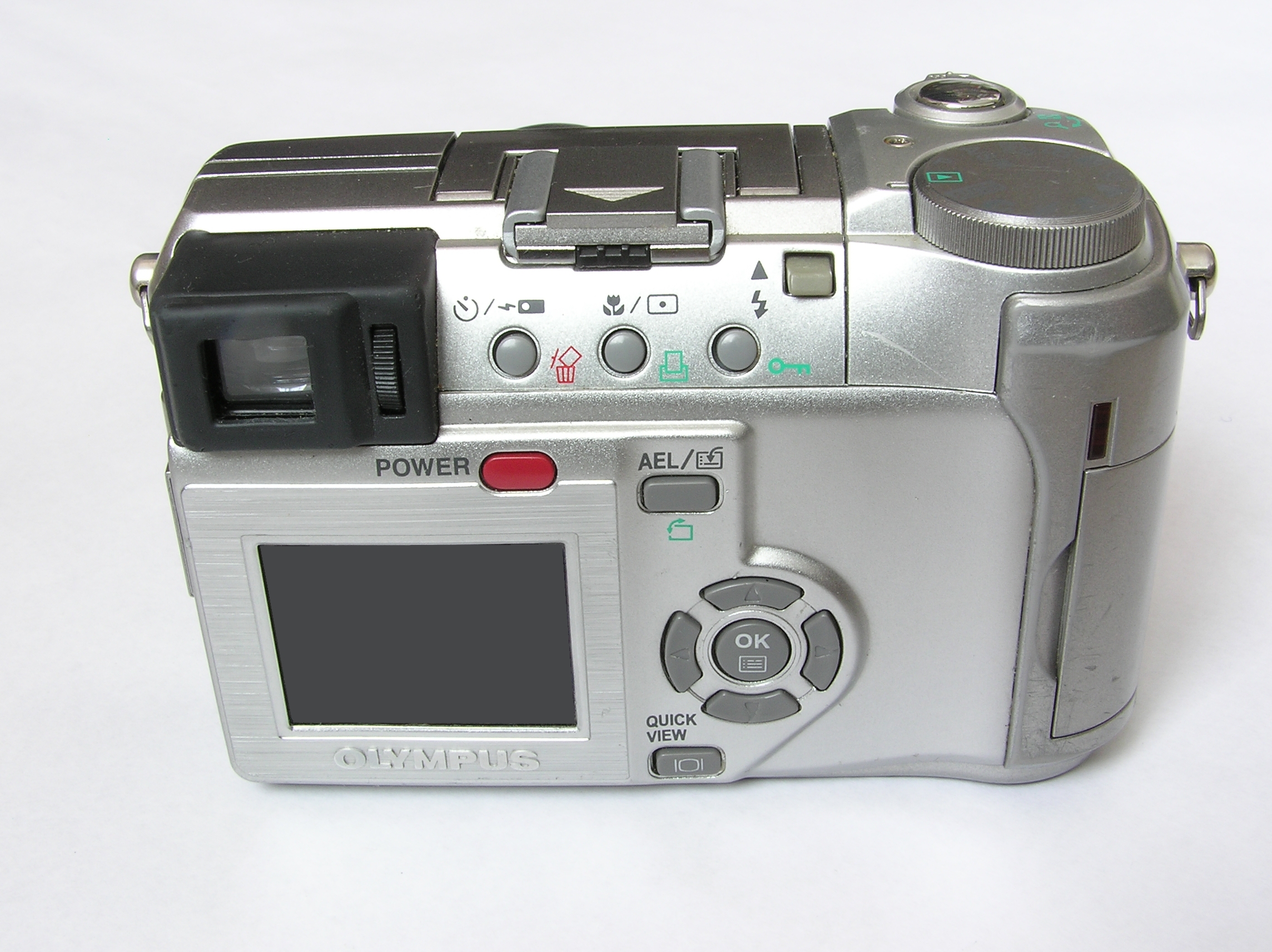 Olympus C-750 back