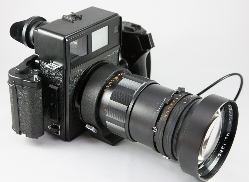 0593 Mamiya Universal Super 23 250mm f5 lens (9124353594)