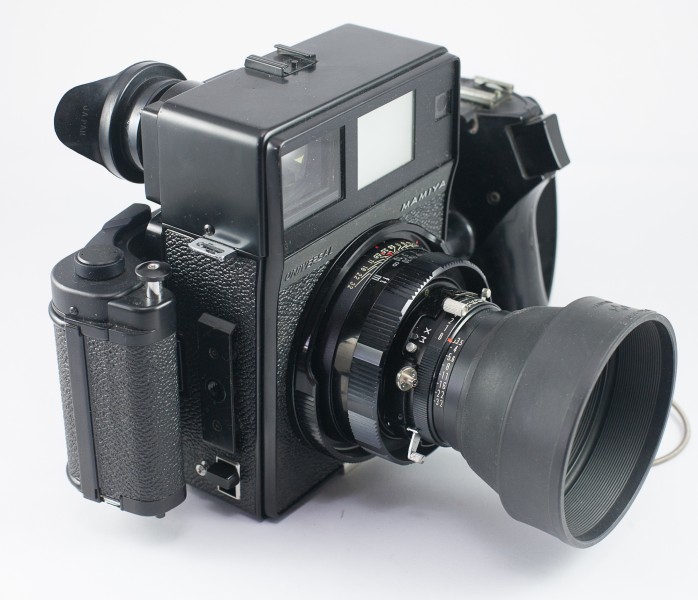 0597 Mamiya Universal 100mm f3.5 6x7 back rubber cable type (9122140121)