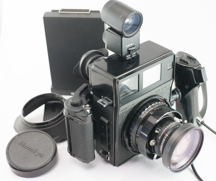 0619 Mamiya Universal 100mm f2.8 Polaroid 6x9 Finder hood caps (9124448208)
