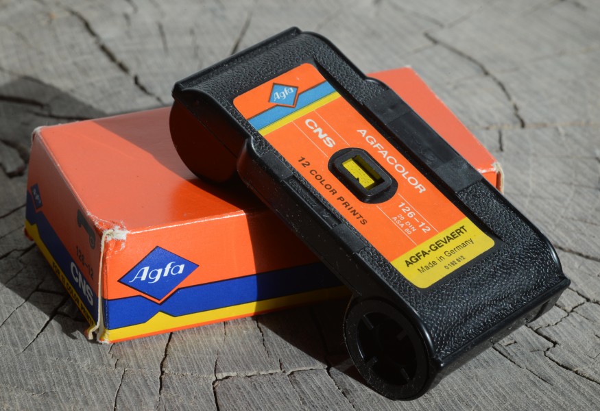 1983 expired Agfa-Gevaert CNS 126-12 126 film (16633382652)