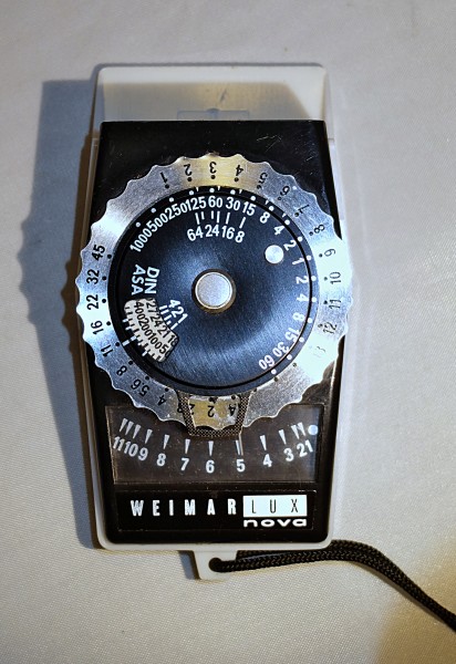 2015-04 Belichtungsmessgerät Weimarlux