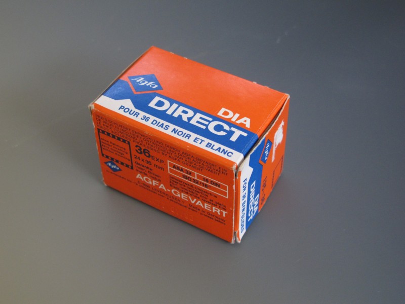 35mm Schwarzweiss Dia Film Agfa-Gevaert 