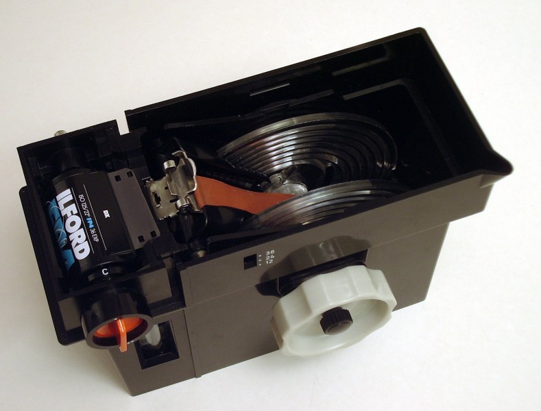 Agfa Rondinax Film einlegen Bild3