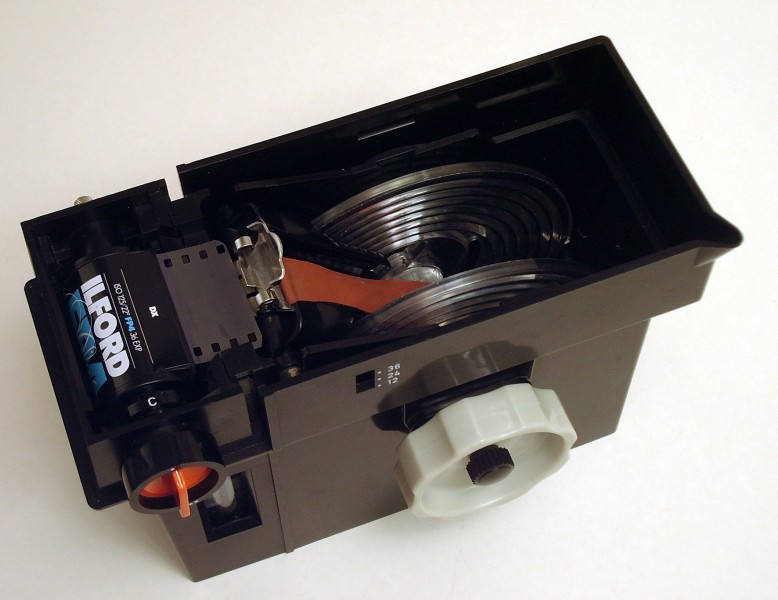 Agfa Rondinax Film einlegen Bild4