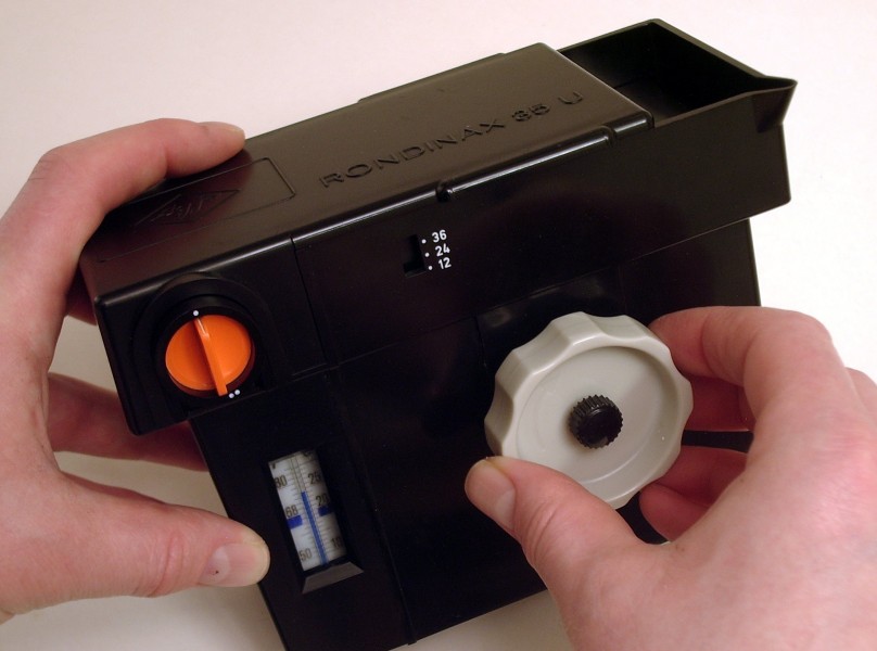 Agfa Rondinax Film einspulen Bild1