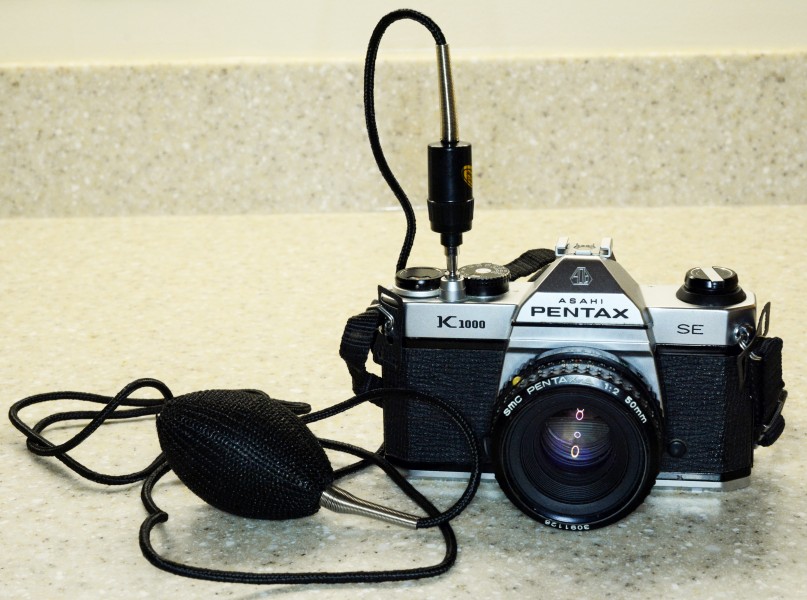 Bulb shutter release on camera