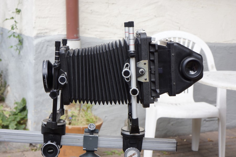 Cambo monorail view camera with Schneider-Kreuznach Symmars-S 210mm 5.6f lens - (2)