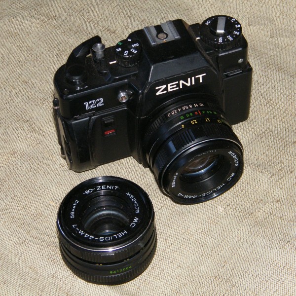 Зенит-122 с объективами