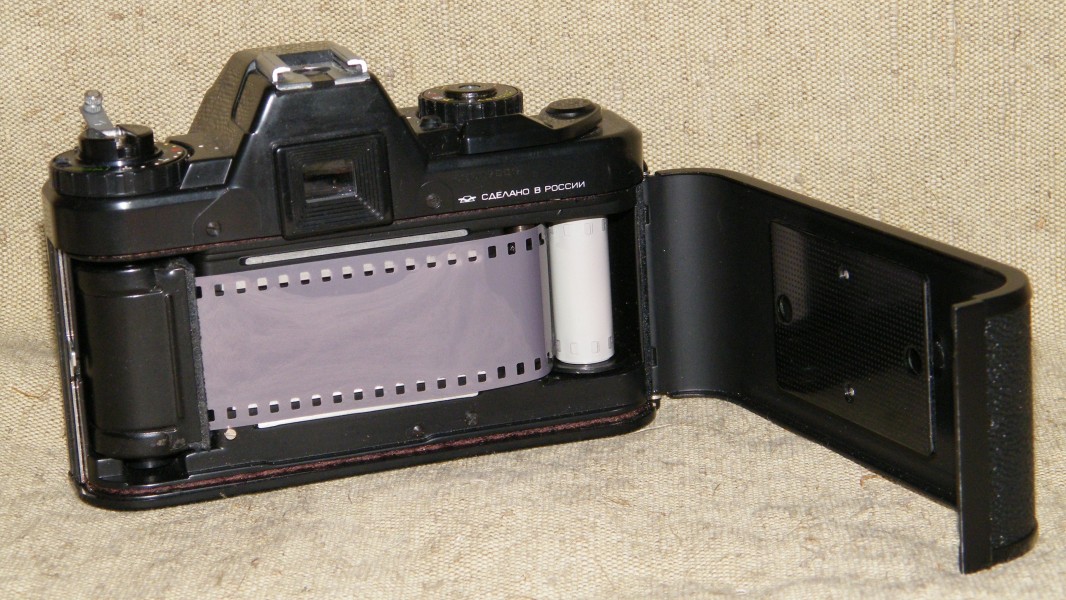 Зенит-АМ2 с фотоплёнкой