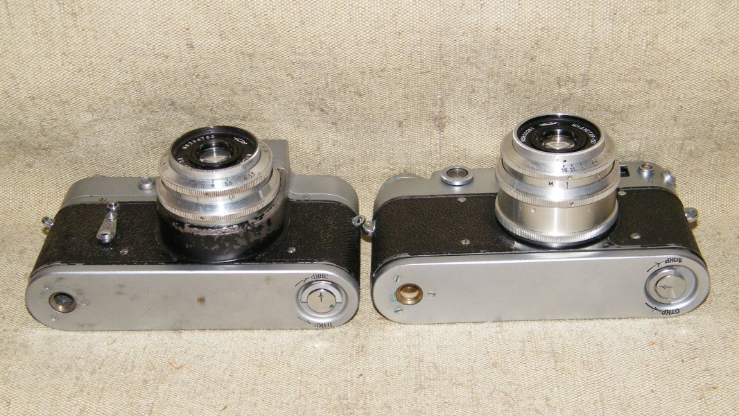 Зоркий-5 и Зенит-3 ф3