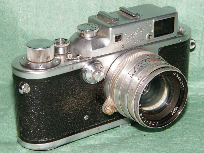 Фотоаппарат Зоркий-3 (КМЗ), СССР, 1954 год