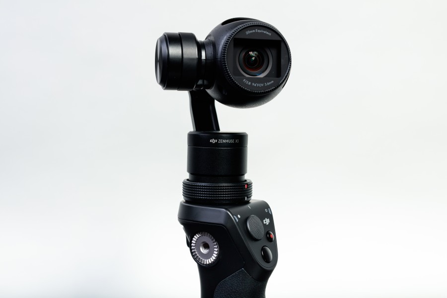 DJI OSMO facing side
