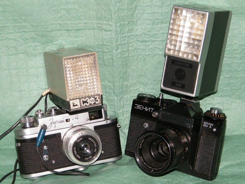 Electronic flashes from USSR