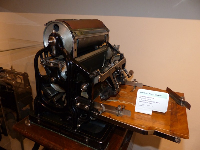 Gestetner Rotary Cyclostyle