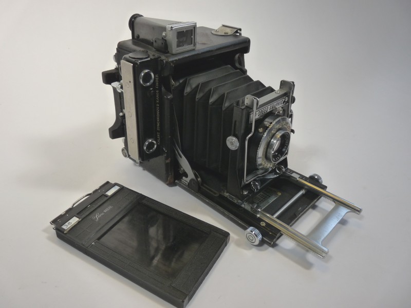 Graflex Speed Graphic medium format camera