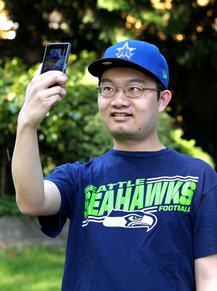 Guy taking a Selfie
