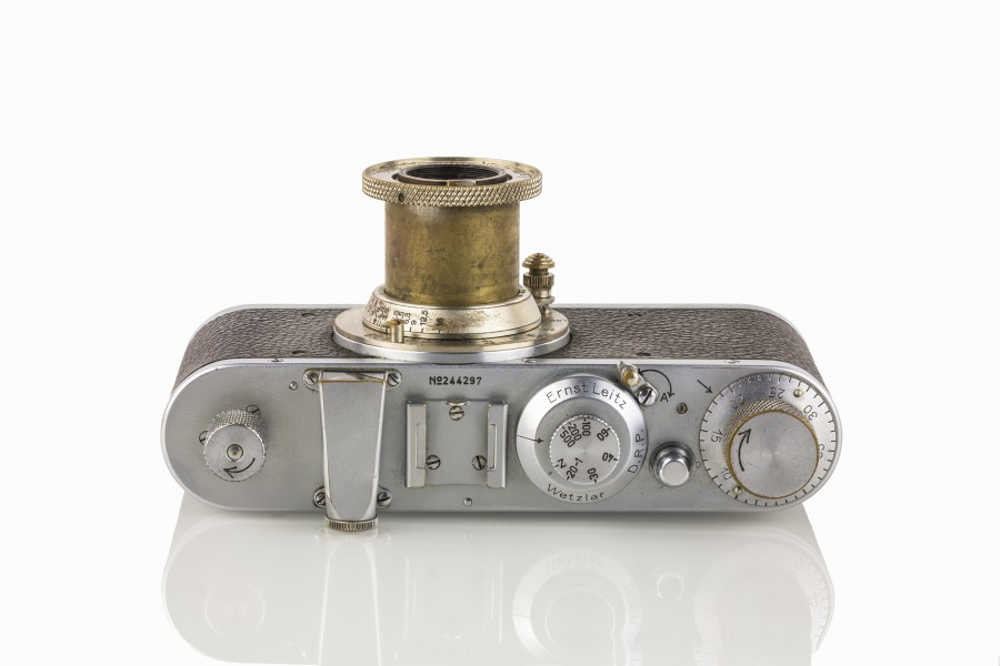 LEI0190 188 Leica Standard Chrom Sn. 244297 1937 -38-M39 Top view-5838 hf