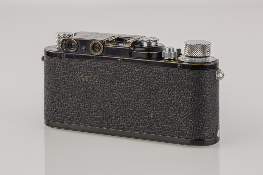 LEI0221 199 Leica III schwarz - Umbau von Leica I Sn. 25629 1930-M39 back view-5882 hf