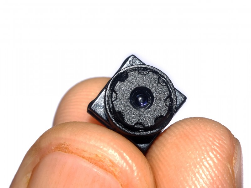 Lens of Mini Camcorder