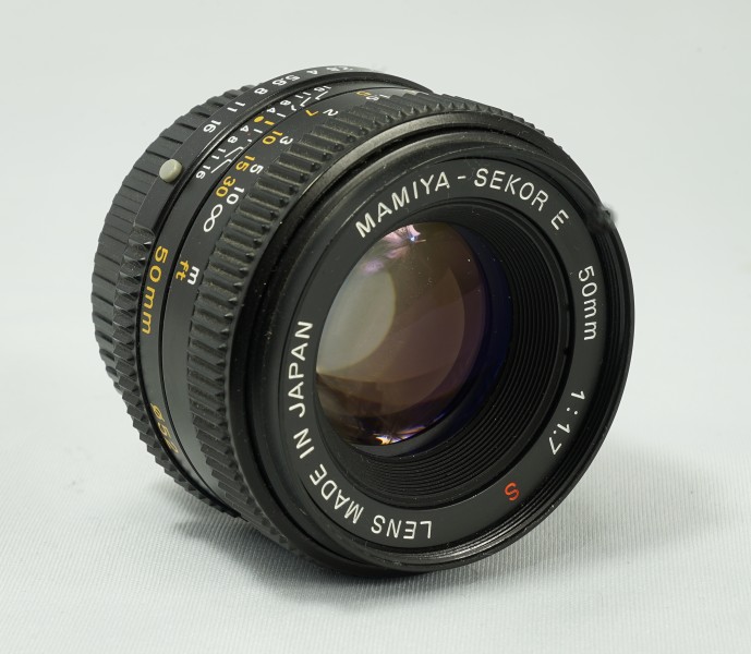 Mamiya-Sekor E f1.7 50 mm DB15