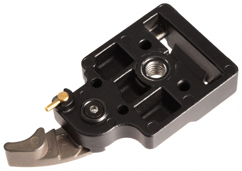 Manfrotto 323 quick release clamp open bottom angled