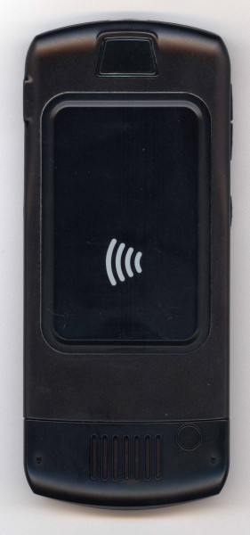 Motorola SLVR NFC back