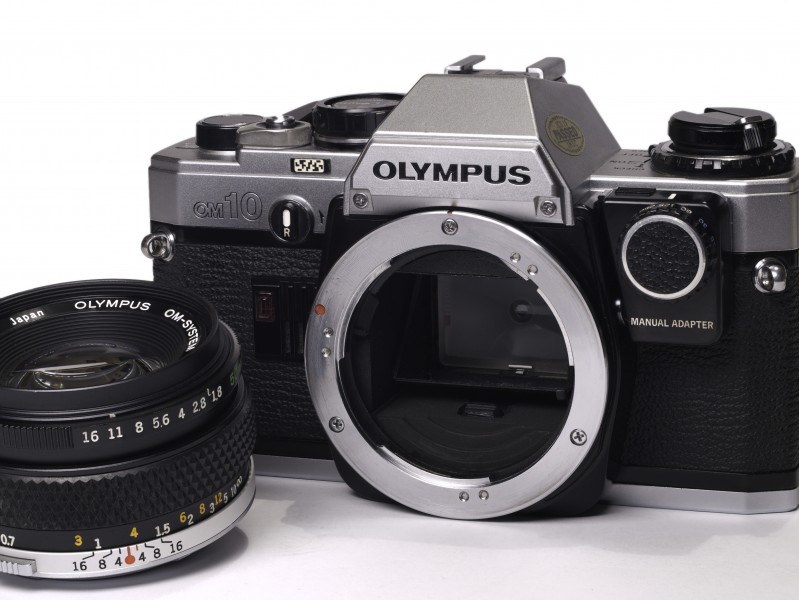 Olympus OM10 and 50mm Zuiko lens