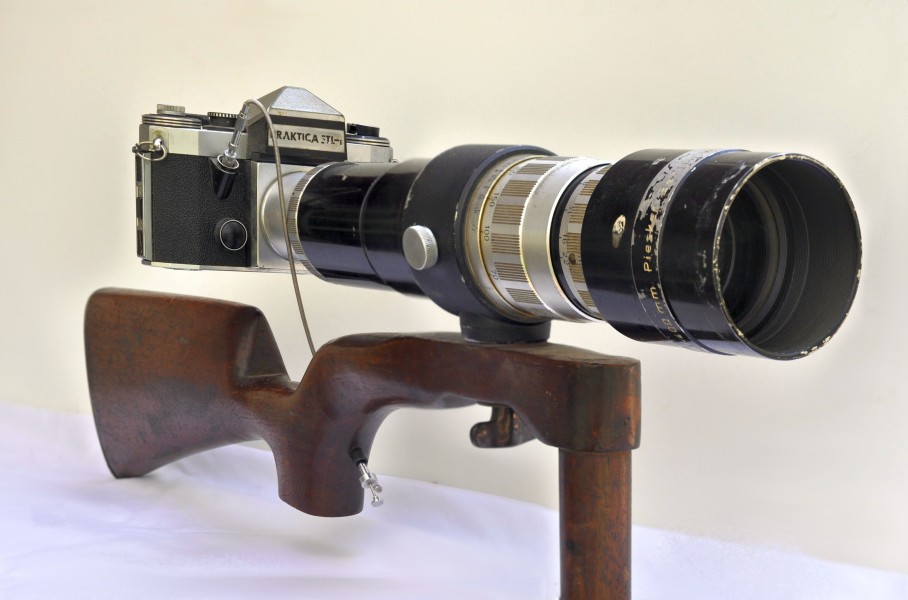 Praktica STL-1 with VOSS 400mm lenz