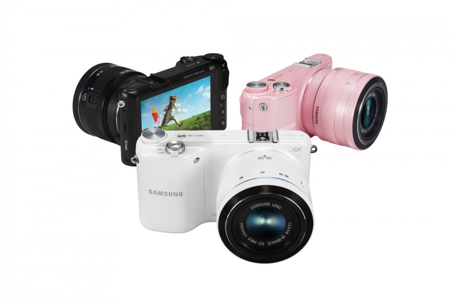 Samsung NX2000 (White, Black, Pink)