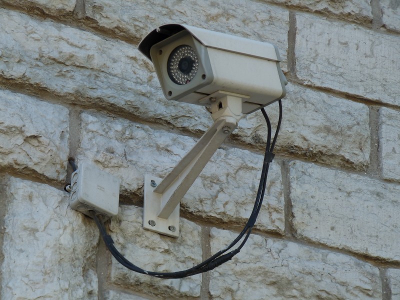 Security camera in Majaka street