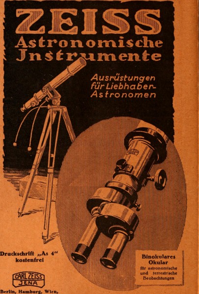 Sirius; Zeitschrift für populäre Astronomie (1922) (14588396737)