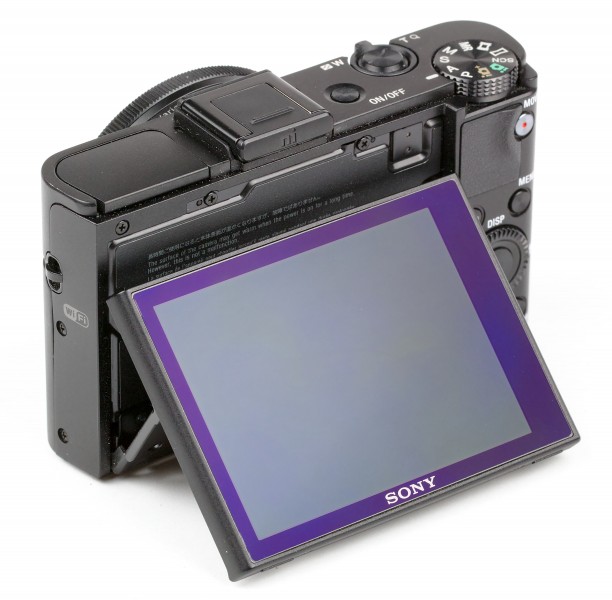 Sony Cybershot DSC-RX100 II Back