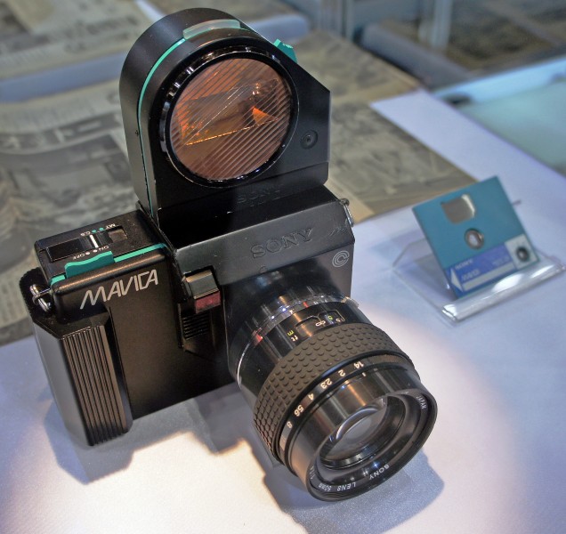Sony Mavica 1981 prototype CP+ 2011